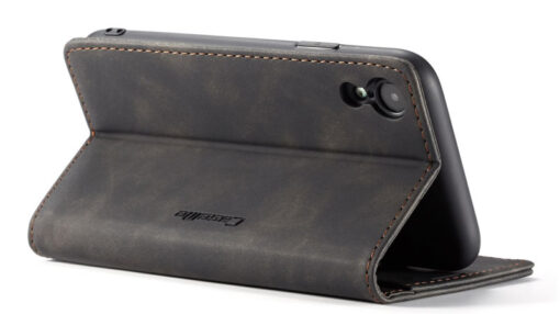 CaseMe iPhone X/Xs , Xr & Xs Max Retro Matte Soft Flip Leather Wallet Case - Image 4
