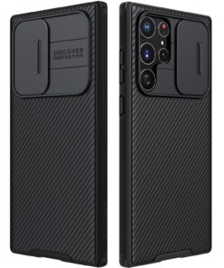 NILLKIN For Samsung Galaxy S22,23,24,25 Ultras Magnetic Case CamShield Pro Sliding Camera Protection Back Cover