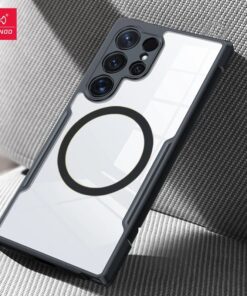 Xundd Beatle Series Shockproof Airbag Camera And Screen Protection Anti-Fingerprint Transparent Back Cover For Samsung Galaxy S22 Ultra, S23 Ultra,S24 Ultra & S25 Ultra