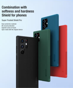 Original NILLKIN Super Frosted Shield Pro Matte Shell Back Cover For Samsung Galaxy For S22 Ultra, S23 Ultra, S24 Ultra & S25 Ultra