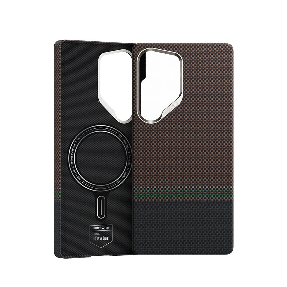 Luxury Premium Carbon Fiber for Magsafe Wireless Charging Hard Case for Samsung Galaxy S22-S23-S24-S25-And-S26 Ultras - Image 3