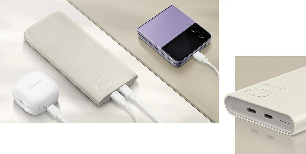 Samsung Galaxy Official 20,000mAh & 10,000mAh Battery Pack Super Fast Charging Metallic Powerbank With Type C-C Cable - Image 4