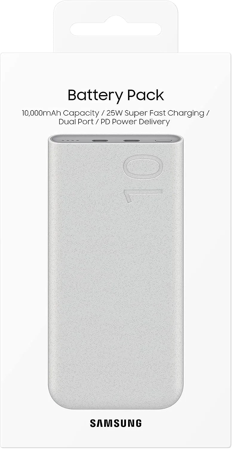 Samsung Galaxy Official 20,000mAh & 10,000mAh Battery Pack Super Fast Charging Metallic Powerbank With Type C-C Cable - Image 6
