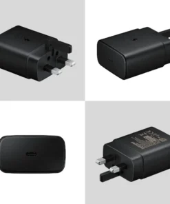 Original Samsung 25W PD Super Fast Wall Charger With USB Type-C to C Cable