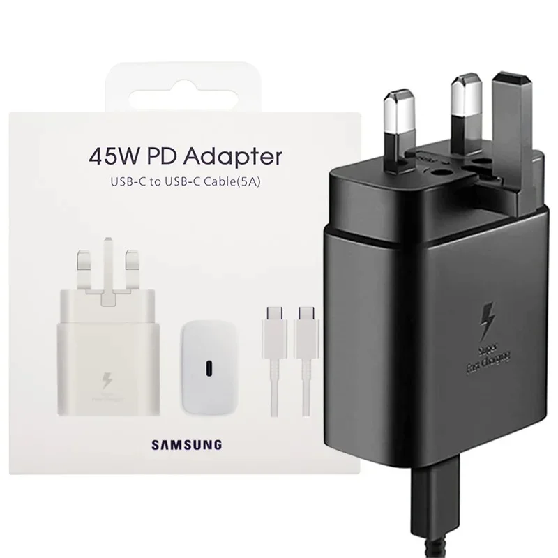 Original Samsung 25W PD Super Fast Wall Charger With USB Type-C to C Cable - Image 7
