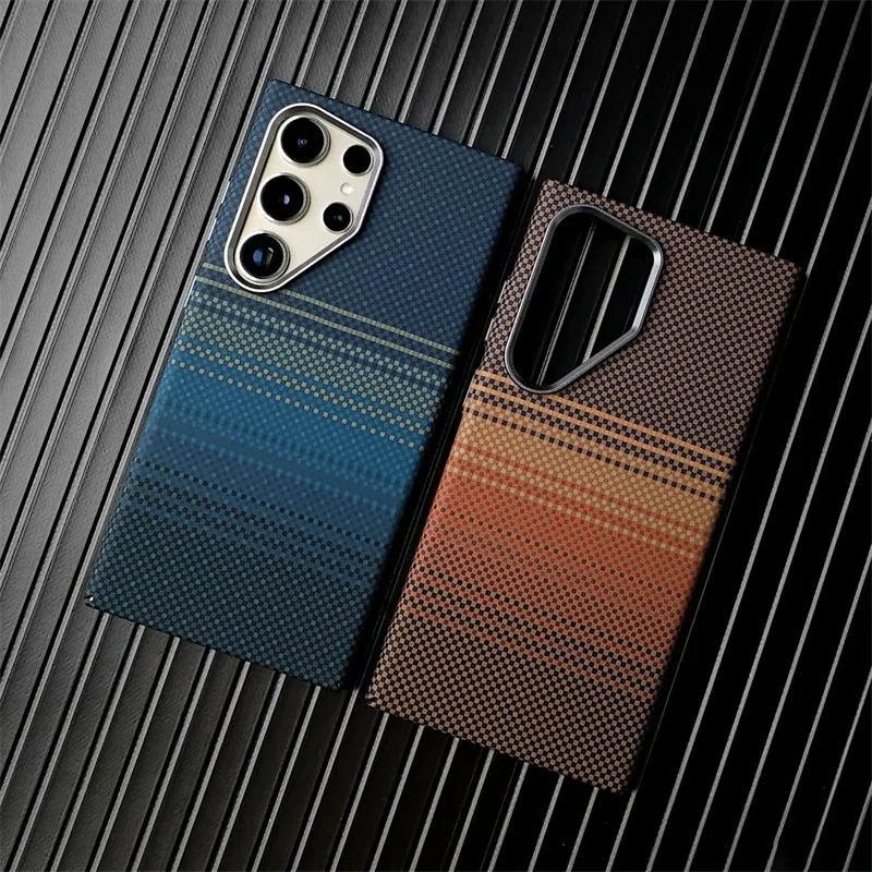 Luxury Premium Carbon Fiber for Magsafe Wireless Charging Hard Case for Samsung Galaxy S22-S23-S24-S25-And-S26 Ultras - Image 9