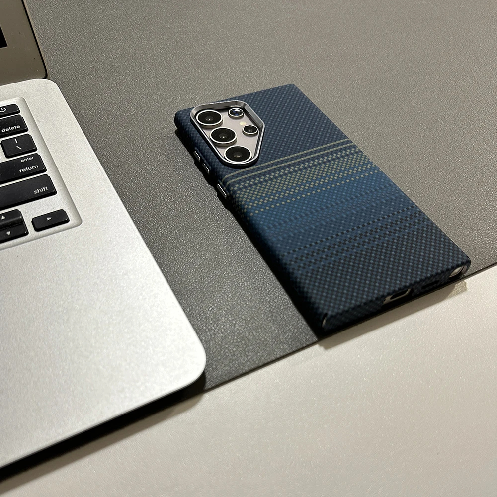 Luxury Premium Carbon Fiber for Magsafe Wireless Charging Hard Case for Samsung Galaxy S22-S23-S24-S25-And-S26 Ultras - Image 17